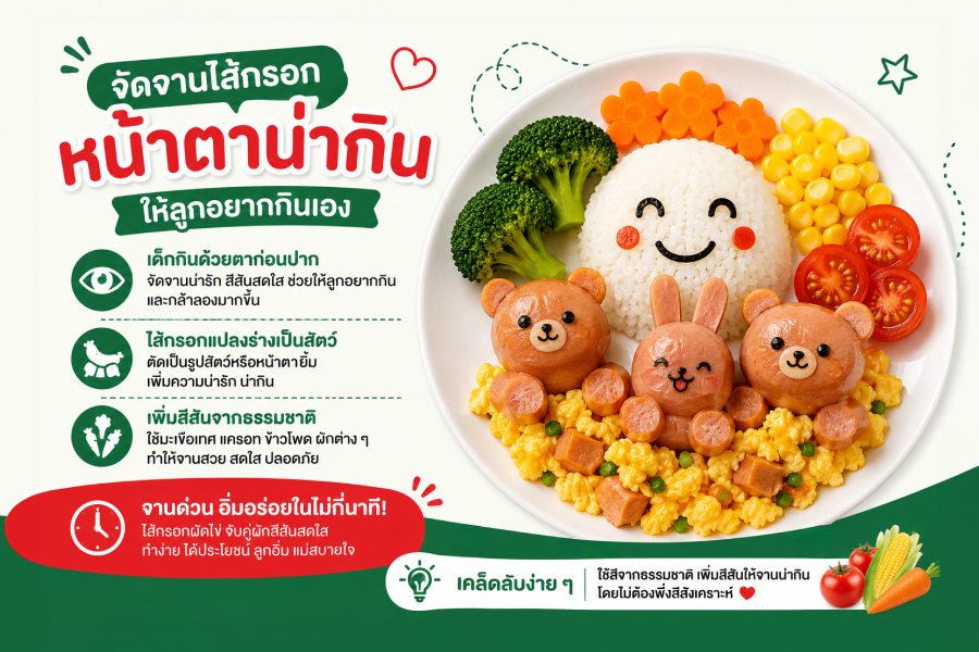 เมนูเด็ก 10 แบบ